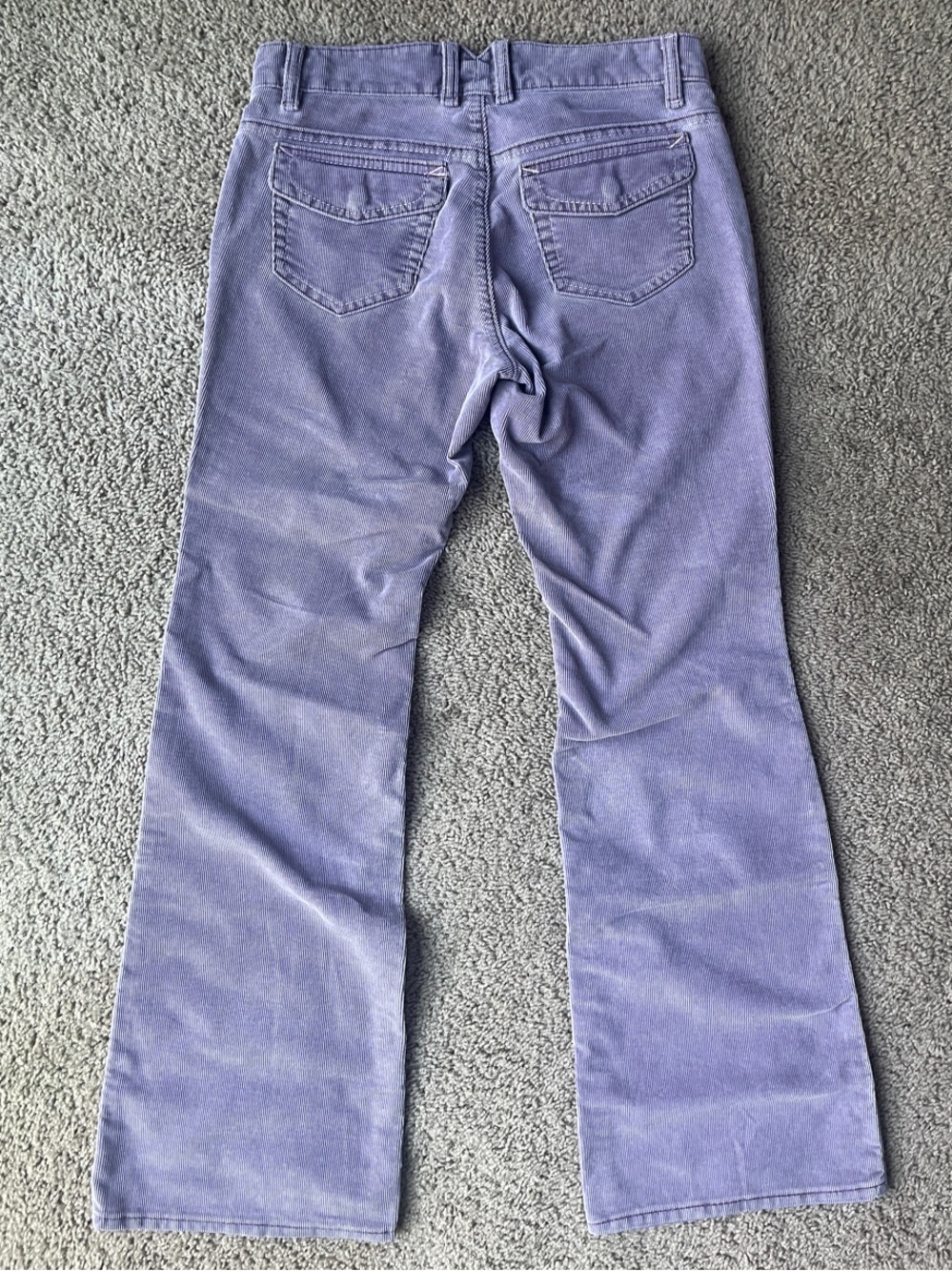 GAP Vintage Long and Lean Stretch Corduroy Jeans Size 2 - Picture 4 of 7